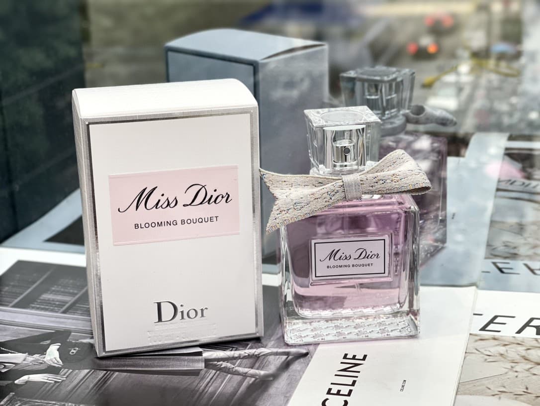 Dior Miss Dior haute couture dress with ribbon perfume 100ml