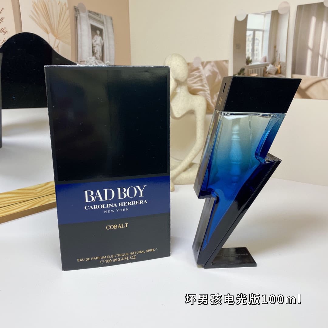 100ml Carolina Herrera Bad Boy Cobalt Parfum Electrique, 2022